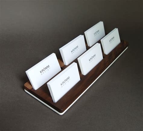 visiting card holder stand.